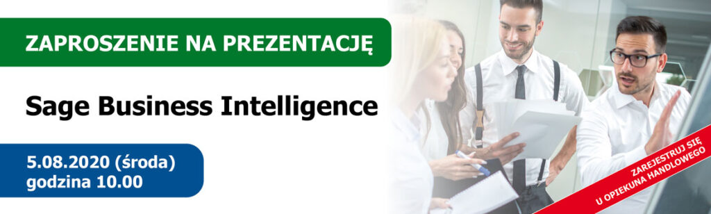 Darmowa prezentacja Sage Business Intelligence!