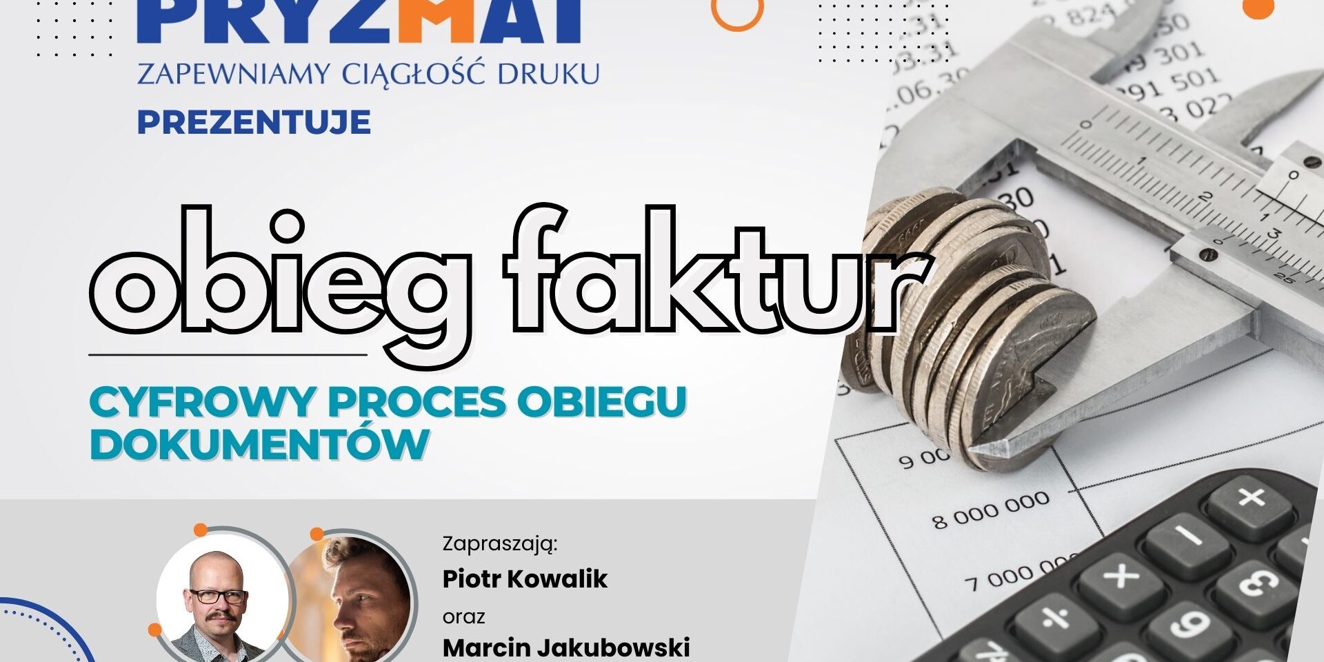 Pryzmat prezentuje cyfrowy obieg faktur. Bezpłatny webinar 20.09.2024r.
