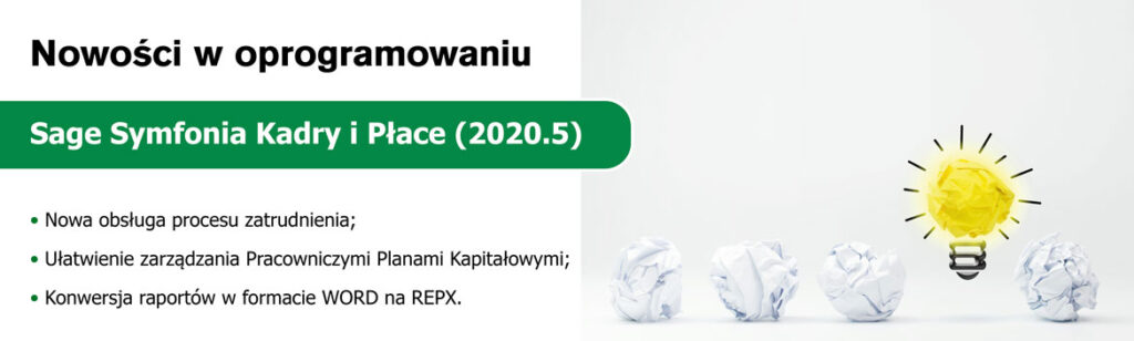 Aplikacja Sage Symfonia Kadry i Płace (2020.5)