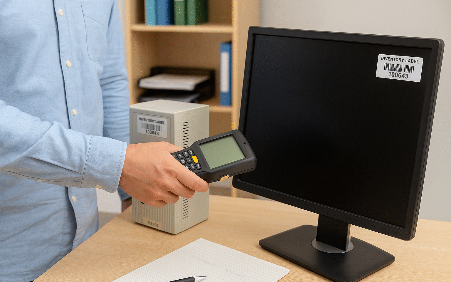 Inwentaryzacja środków trwałych z kolektorem danych