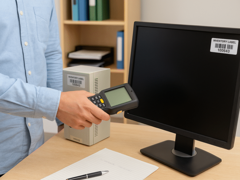 Inwentaryzacja środków trwałych z kolektorem danych