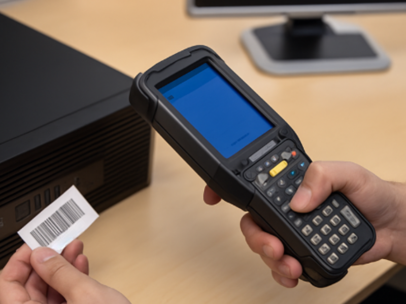 Inwentaryzacja środków trwałych z kolektorem danych