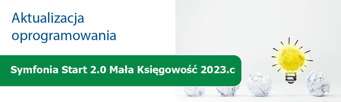 Aktualizacja Symfonia Start 2.0 Mała Ksiegowość