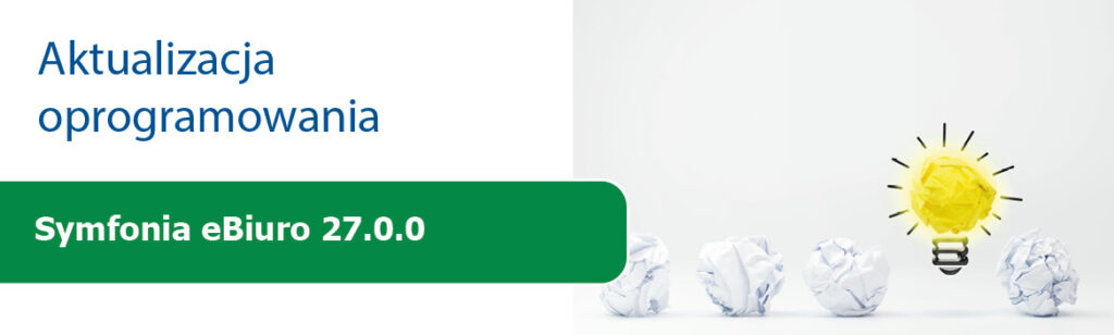 Aktualizacja Symfonia eBiuro 27.0.0