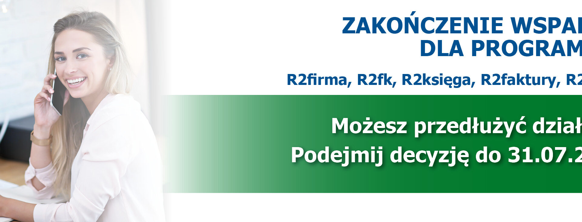 Zakończenie wsparcia dla programów dawnej firmy Reset