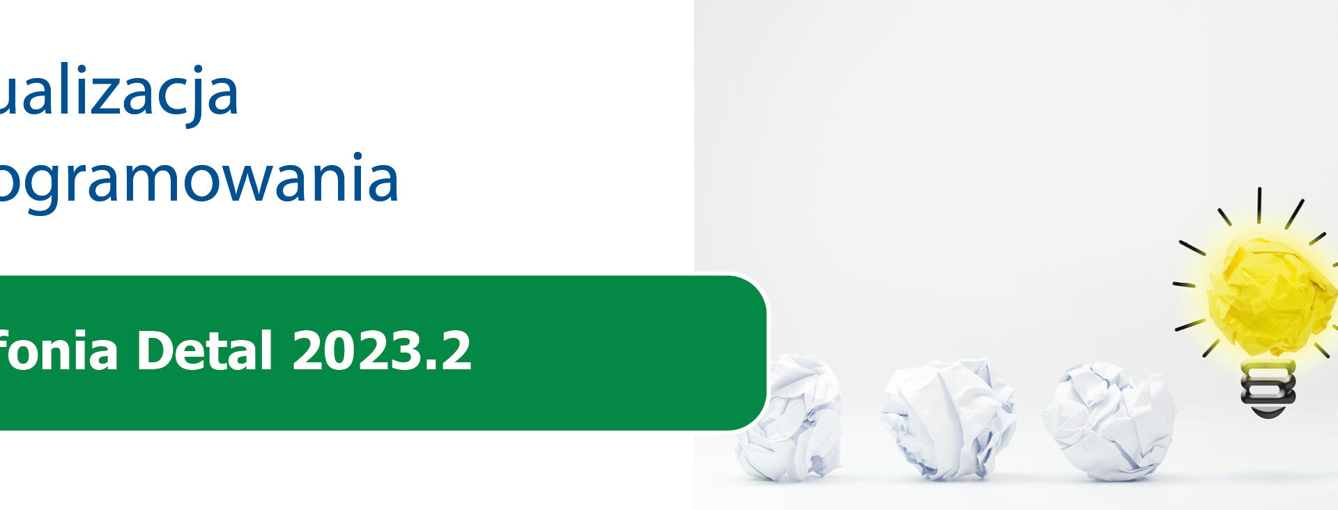 Aktualizacja oprogramowania Symfonia Detal 2023.2