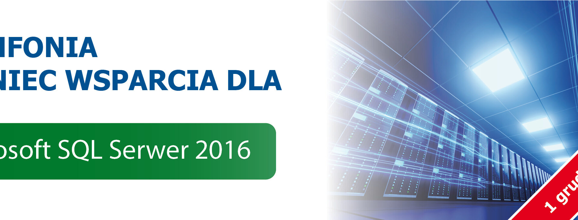 Symfonia koniec wsparcia Microsoft SQL Serwer 2016