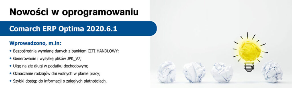 Nowa wersja COMARCH HRM 2020.5.1