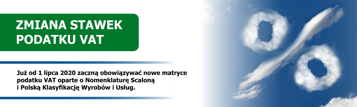 Nowa matryca stawek VAT już od 1 lipca 2020