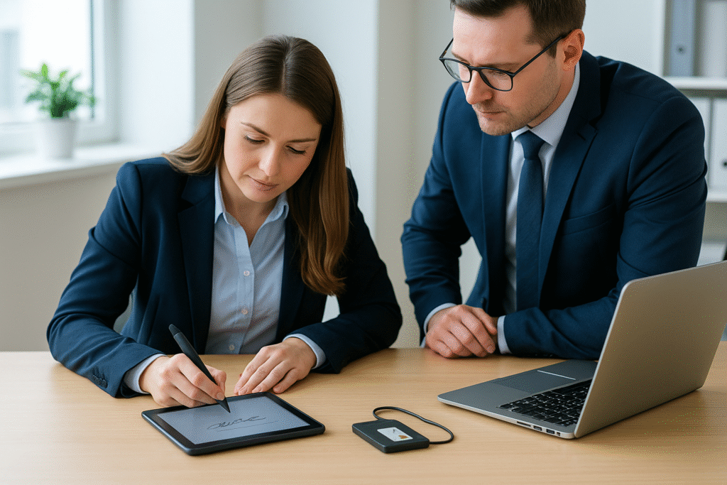 Podpis i pieczęć kwalifikowane