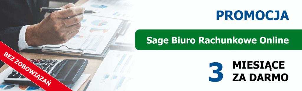 Sage Biuro Rachunkowe Online na 3 miesiące za darmo