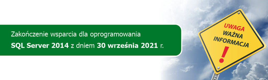 Symfonia – wycofanie wsparcia do Microsoft SQL 2014