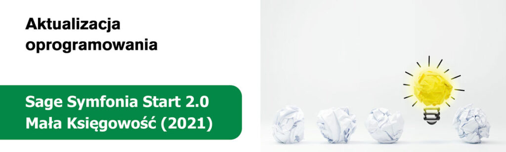Sage Symfonia Start 2.0 Mała Księgowość (2021)