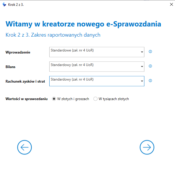 Comarch e-Sprawozdania 2025.0.