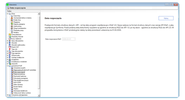 Przełączenie FA(2)/FA(3) (API1.0/API2.0)